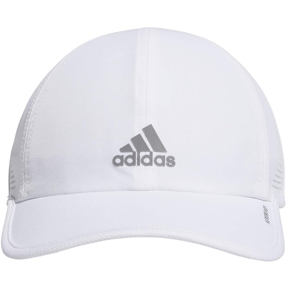 Women's Adidas white athletic cap - Superlite hat - Picture 2 of 4